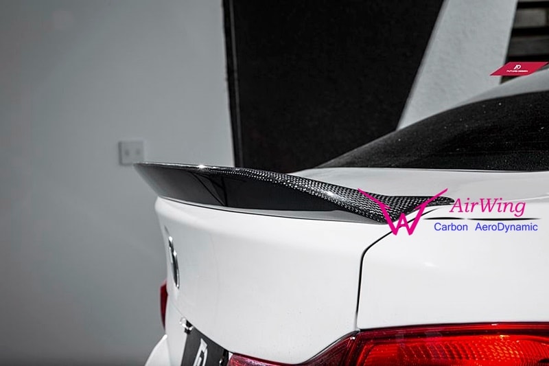 F36 - 3D Design style Carbon Trunk Spoiler 04